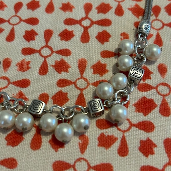 Brighton Pearl Cluster Necklace - Picture 2 of 2